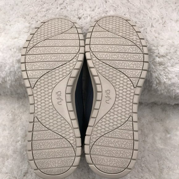 Ryka Boots Women 6.5M US Snow Bound Blueink‎ Black/White Canvas Water Repellent - Picture 7 of 8